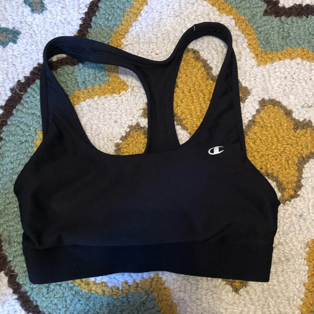 Black Sports bra